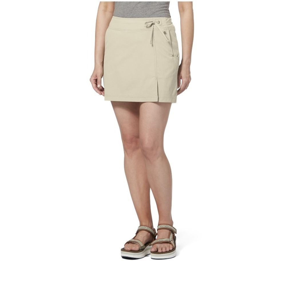 Royal Robbins Womens Jammer Skort L Beige Outdoors Hiking Travel‎ Sporty